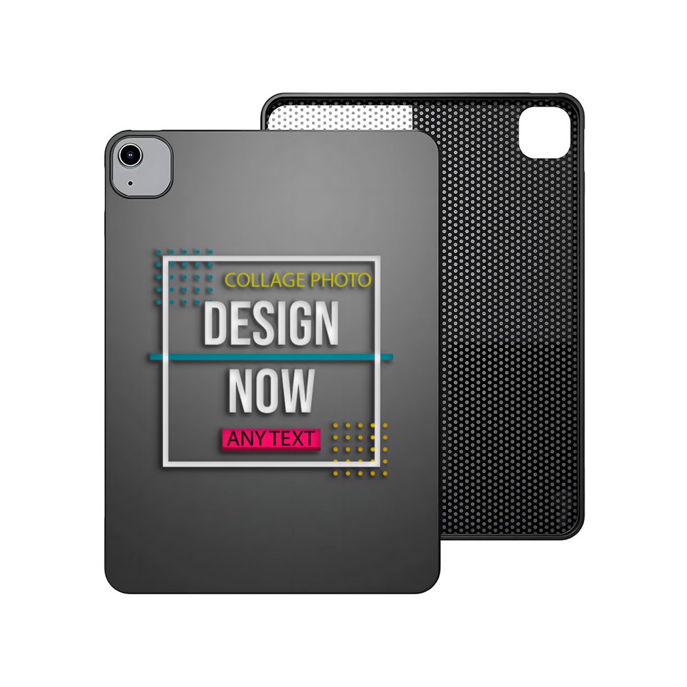 Personalised Gel Black iPad Case